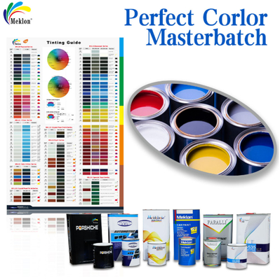 Pintura de coche de acabado resistente a productos químicos MK133 Rojo intenso avanzado Pintura automotriz acrílica resistente a los rayos UV