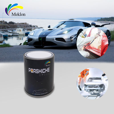 Pintura para vehículos metálicos duraderos inodoros resistente al moho Pintura para carrocerías de automóviles de plata