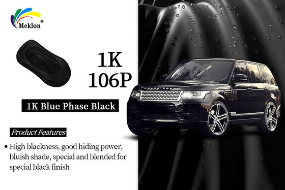 1K fase azul especial pintura negra sistema sólido de alta pintura automática para reparación de automóviles