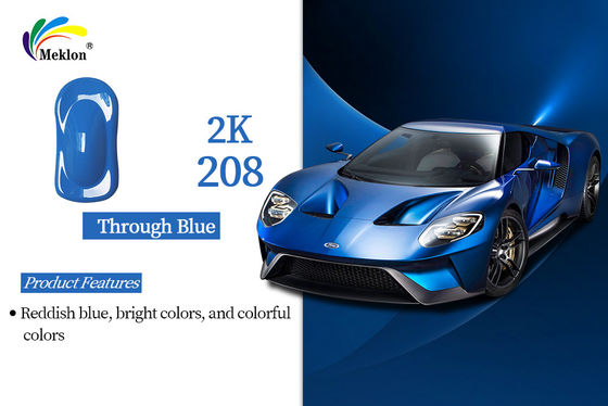 Pintura de automóvil estable 2K capa superior Inofensiva Resistente a los álcalis Anti UV