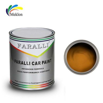 Pintura para automóviles impermeable, resistente al moho pintura amarilla limón para automóviles