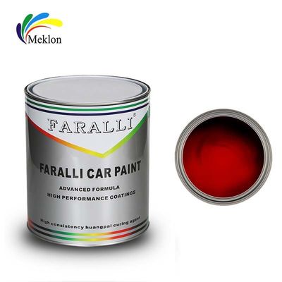 2K Rosa Rojo Pintura de coche Top Coat Metal resistente a la decoloración Durable