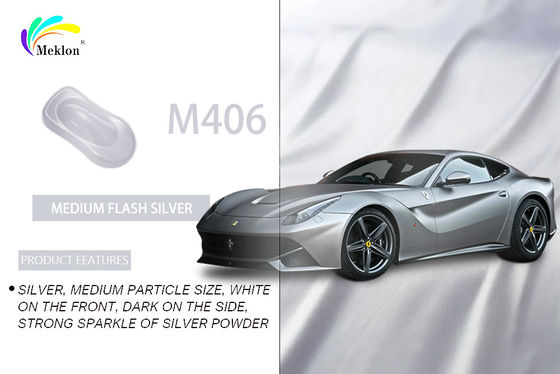 Pintura de pulverización para automóviles metálica polivalente prácticamente inodora