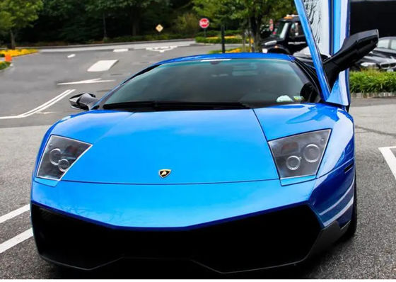 Pintura para automóviles de plata metalica no tóxica resistente al agua Color azul brillante estable
