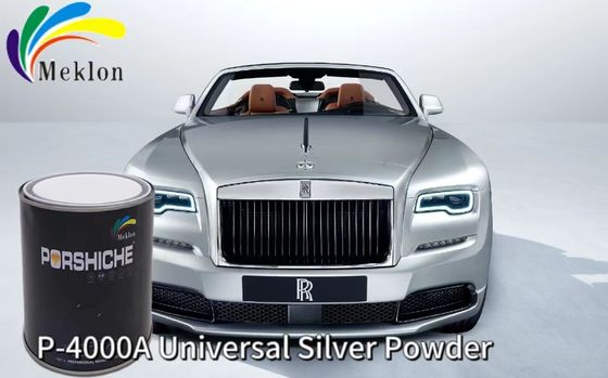 Pintura para automóviles de diamante metálico de plata estable