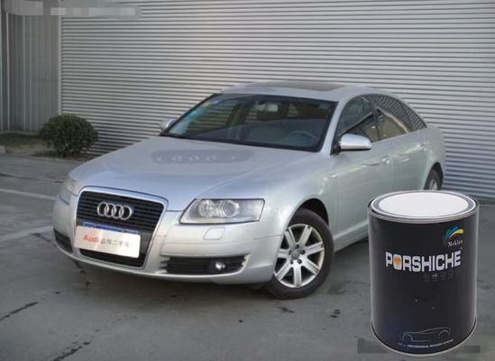 Pintura para automóviles de diamante metálico de plata estable