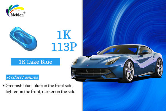 1K Lake Blue Automotive Refinish pintura con alto sólido, transparente, la luminosidad