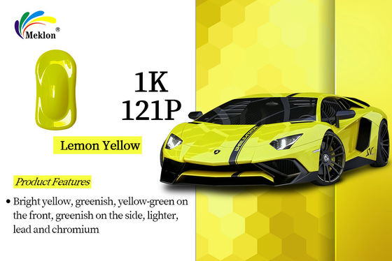 1K Amarillo Limón Cambiar de Color Multi Chameleon Pigment Spray para Pintura Automática