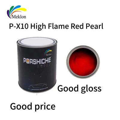 Pintura automática de perla roja no tóxica, multiscena, resistente al desvanecimiento, pintura de automóvil perlada.