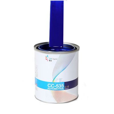 Pintura superior para automóviles de capa superior brillante para automóviles azul estándar 2K