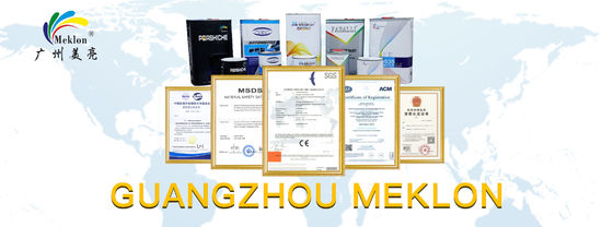 Brillo dorado y profundidad del coche con pintura automotriz de perla de oro