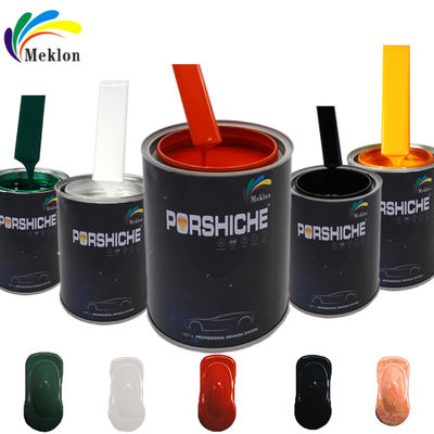 Pintura de automóvil de color rojo brillante 2K capa superior resistente a los arañazos y vibrante