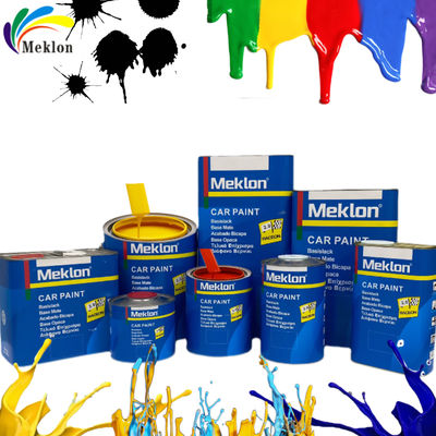 Pintura para automóviles de color naranja 2K de capa superior de secado rápido y mejora la eficiencia