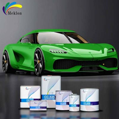 Pintura de automóvil verde con instalaciones avanzadas Pintura automática de adherencia fuerte