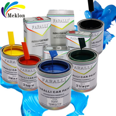 Pintura azul para automóviles Basecoat Pintura acrílica para automóviles para reparación de vehículos