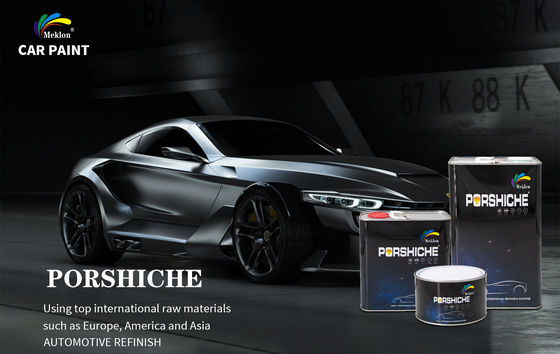 Experimenta la alta concentración de pigmentos negros en P-237 2K pintura negra pura