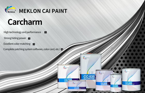 2K Negro puro Refinish Pintura de coche 4L Bajo Voc profundo efecto negro de P-237