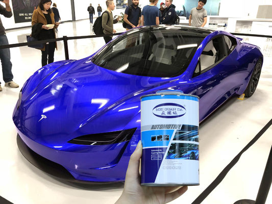 Pintura de automóvil de acabado blanco puro de 2K de larga duración para resistencia a altas temperaturas