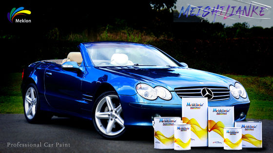 A través de la pintura de automóviles de acabado verde para ambientes de alta temperatura