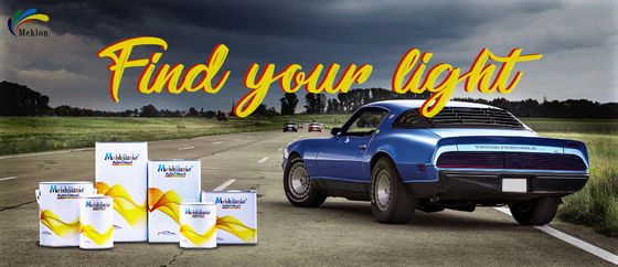 A través de la pintura de automóviles de acabado verde para ambientes de alta temperatura