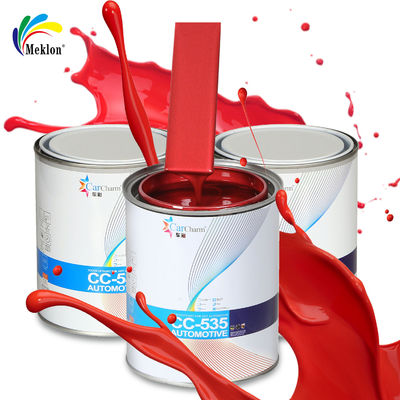 Pintura de automóvil de perla roja Basecoat a prueba de calor Multipurpose Alto brillo