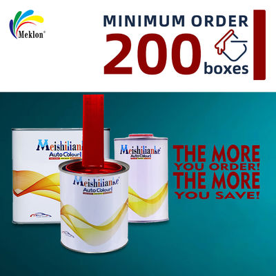 Pintura para automóviles ecológica Basecoat Pintura para automóviles roja Revestimiento líquido duradero