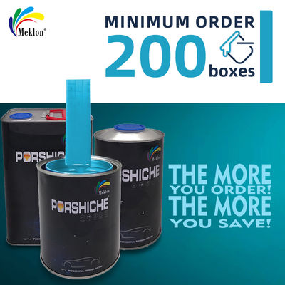 Pintura para automóviles de color azul verde 1K basecocat