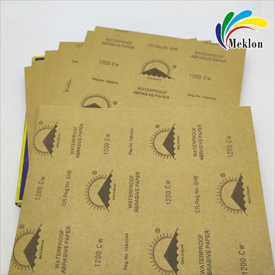 Equipo avanzado para papel de lija en automóviles