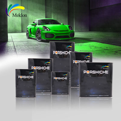 Fabricante de pintura para automóviles de capa superior verde pura 2K