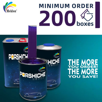 Revestimiento de pintura acrílica para automóviles Auto Refinish 1K PU Polyurethane pintura de pulverización de automóviles para el cuidado del automóvil producto de reparación