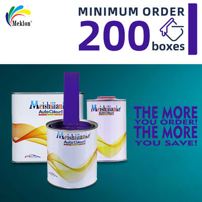 Acrílico 1K 2K Color de pintura de carrocería de automóviles Aerosol de automóviles Color metálico pintura de automóviles para reparación de automóviles Refinish Coating