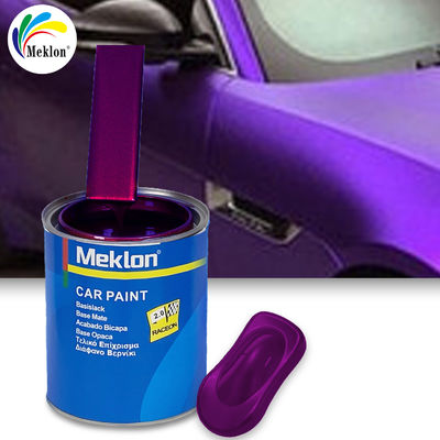Meklon 1K Refinish Auto Paint Top Coat Acrílico de colores sólidos Pintura para automóviles
