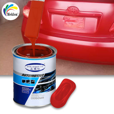 217 Rojo Revestimiento Auto Refinish 1K Plata Metálico Polyurethane pintura automotriz