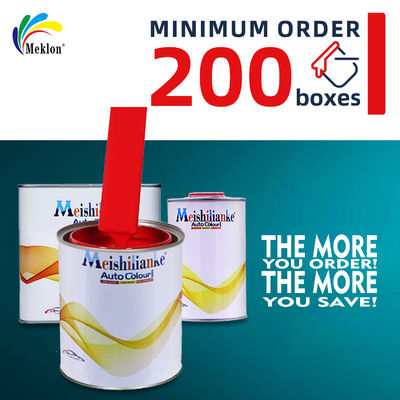 Proteja su automóvil con una capa superior de pintura de automóvil de color naranja 2K para mejorar el color y la protección