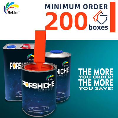 Basecoat Efecto espejo de alto brillo Pintura de automóviles Pintura automotriz 1K Gran pintura roja de reparación de automóviles Pintura pura y de color completo Proveedor