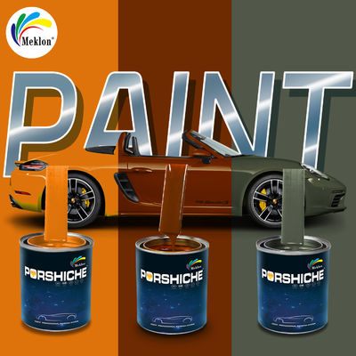 Pintura de automóvil de alto brillo de alta durabilidad 2K de color sólido de recubrimiento basecoat pintura de automóvil