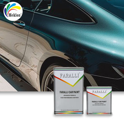 Pintura de coche metálica púrpura de alto brillo 2K para repintado de automóviles