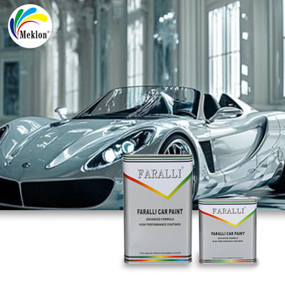 Pintura de coche metálica púrpura de alto brillo 2K para repintado de automóviles