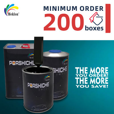 Color brillante pintura de acabado de automóviles alto contenido sólido 1K basecoat color pintura automática