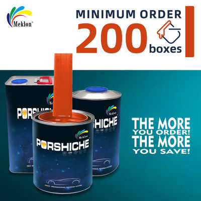 Coche de alto brillo Barniz de capa clara 1K Top Coat Acrílico de colores sólidos pintura de automóvil