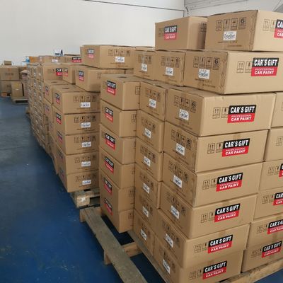 Material de resina acrílica anti-UV de pintura de automóviles blanca pura