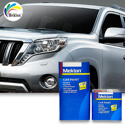 1K Extra gruesa pintura de automóviles de plata de alta sólida auto Refinish de alto brillo capa clara para pintura de barcos poliéster epoxi