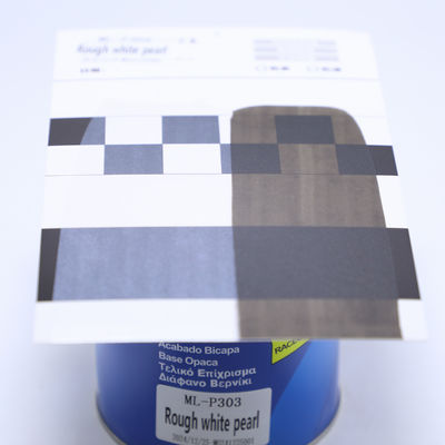 Autofinish de alta sólida 1K Laca de perla blanca gruesa de alto brillo Sistema de mezcla de revestimiento claro de resina Fábrica de aerosol de recubrimiento líquido