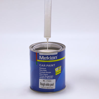 Autofinish de alta sólida 1K Laca de perla blanca gruesa de alto brillo Sistema de mezcla de revestimiento claro de resina Fábrica de aerosol de recubrimiento líquido