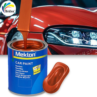 Pintura de automóviles de color naranja 2K para fabricantes de pintura de automóviles