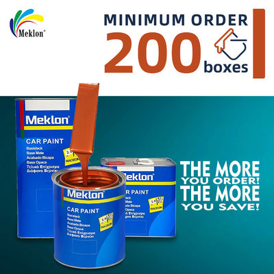 Pintura de automóviles de color naranja 2K para fabricantes de pintura de automóviles