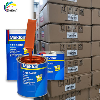 Pintura de automóviles de color naranja 2K para fabricantes de pintura de automóviles