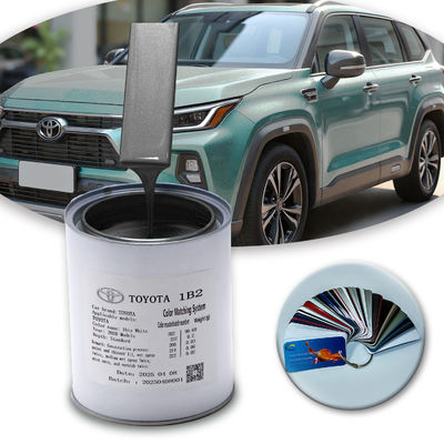 Toyota 1B2 Pintura para automóviles gris plateada y duradera para distribuidores y mayoristas