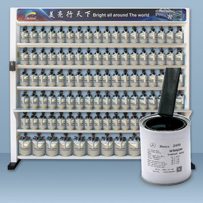 Pintura de automóvil acrílica de perla verde mate 1K para Mercedes-Benz DB269