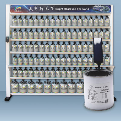 Pintura de automóvil acrílica de perla azul 1K Premium para Mercedes-Benz DB366 Fórmula ecológica en agua